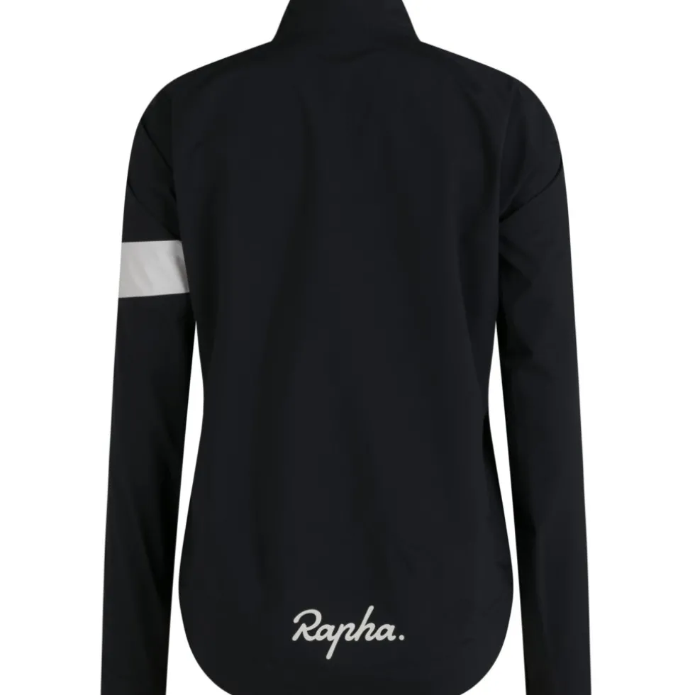 Rapha Core Regenjas III Dames - zwart/wit