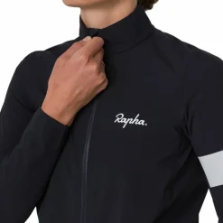 Rapha Core Regenjas III Dames - zwart/wit