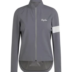 Rapha Core Regenjas III Dames - grijs/wit