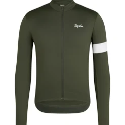 Rapha Core Thermal Fietsshirt met Lange Mouwen Heren - deep depths/white alyssum