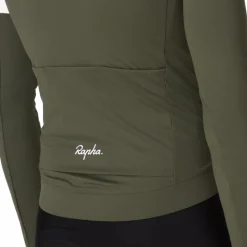 Rapha Core Thermal Fietsshirt met Lange Mouwen Heren - deep depths/white alyssum