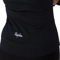 Rapha Core Thermal Fietsshirt met Lange Mouwen Dames - zwart/wit