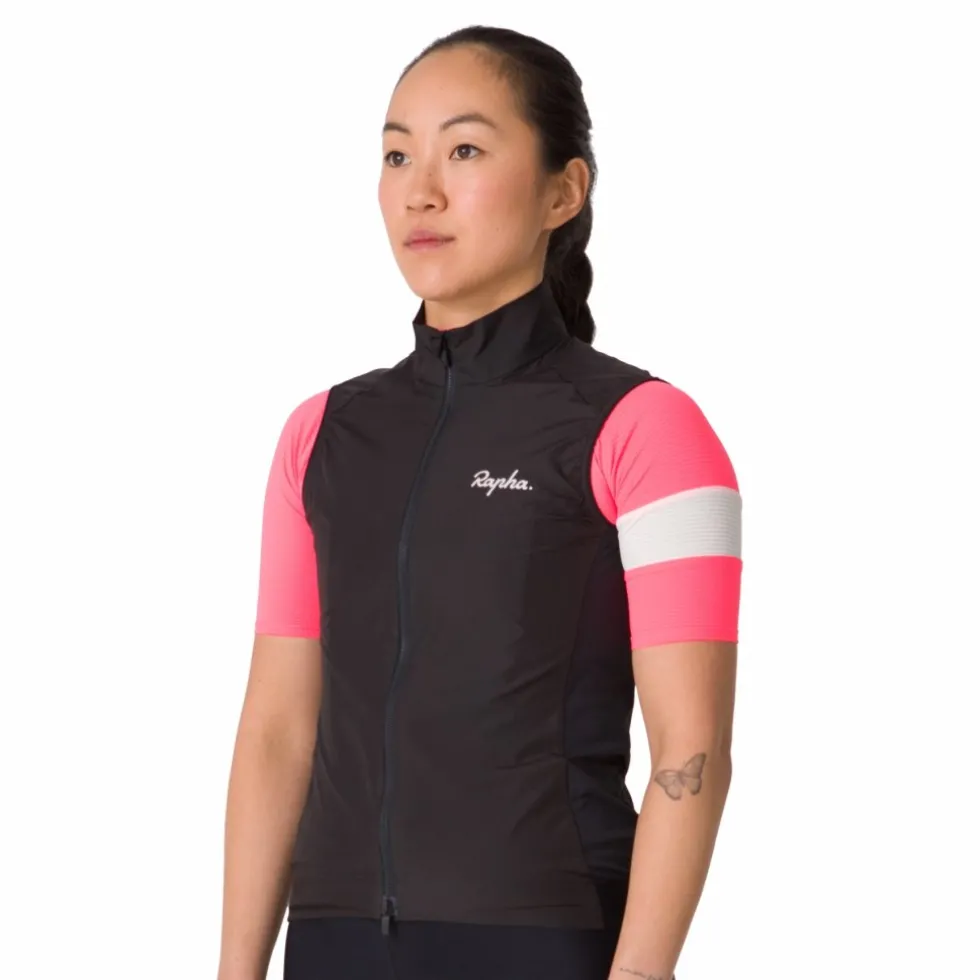 Rapha Core Vest Dames - zwart/wit