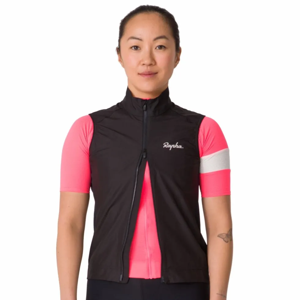 Rapha Core Vest Dames - zwart/wit