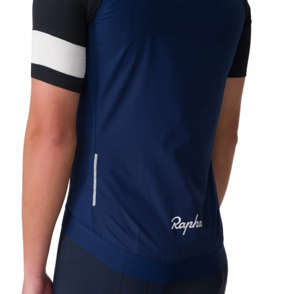 Vesten < Rapha Core Vet Heren - navy/white