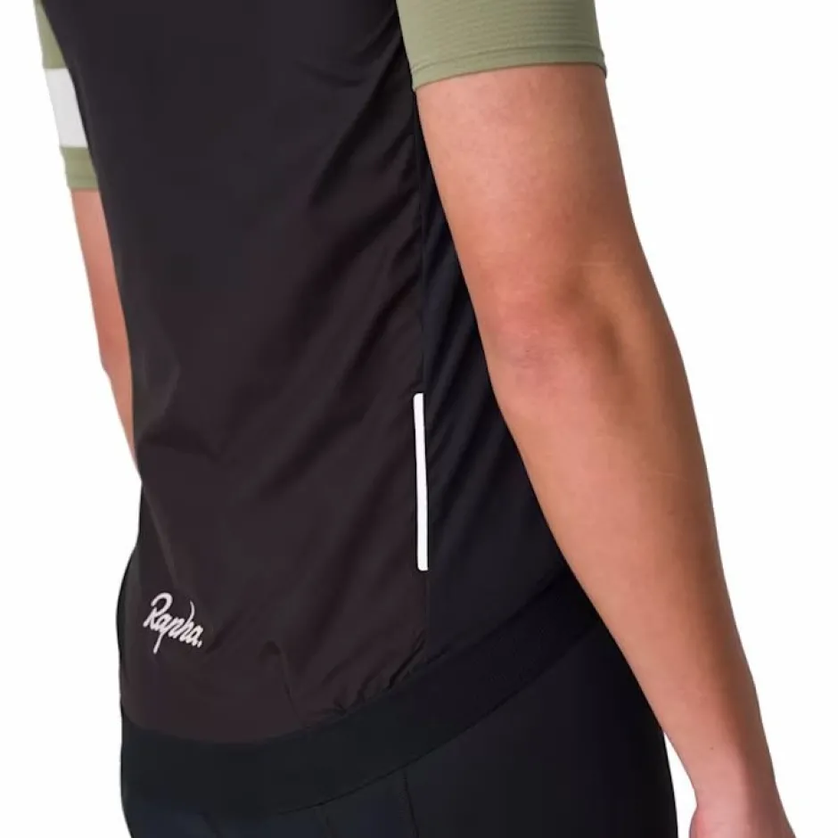 Vesten < Rapha Core Vet Heren - zwart/wit