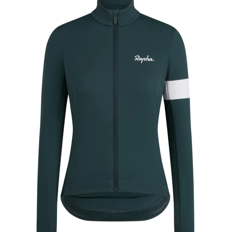 Racefietsjacks|Winterjassen < Rapha Core Winterja Dae - foret green/white