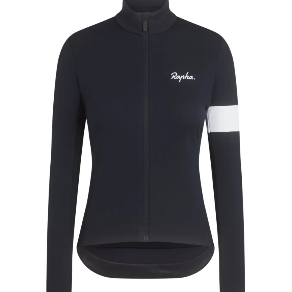 Rapha Core Winterjas Dames - zwart/wit