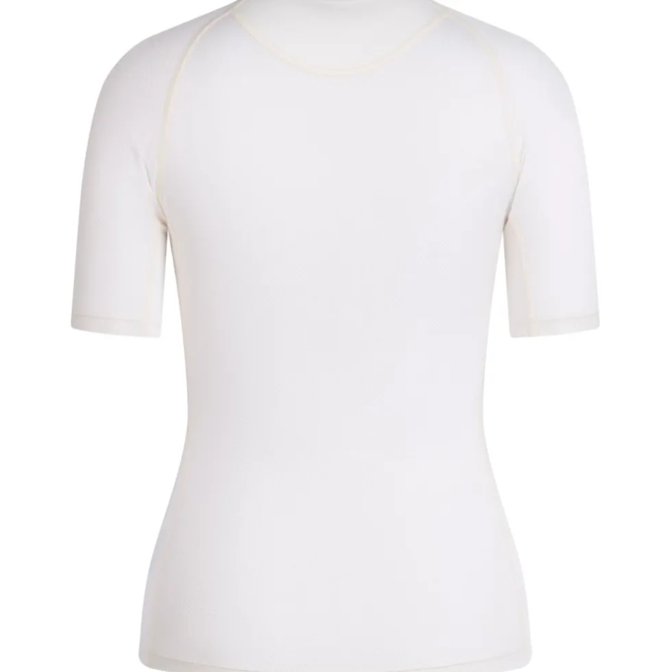 Rapha Lightweight Hemd met Korte Mouwen Dames - wit/wit