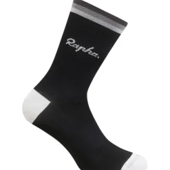 Rapha Logo Sokken - zwart/grijs