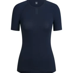Ondershirts < Rapha Merino Hemd met Korte Mouwen Dames - dark navy WB01XX