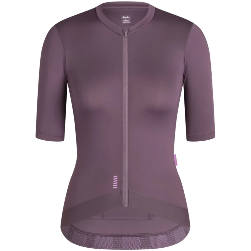 Rapha Pro Team Training Fietsshirt met Korte Mouwen Dames - amethyst/quartz