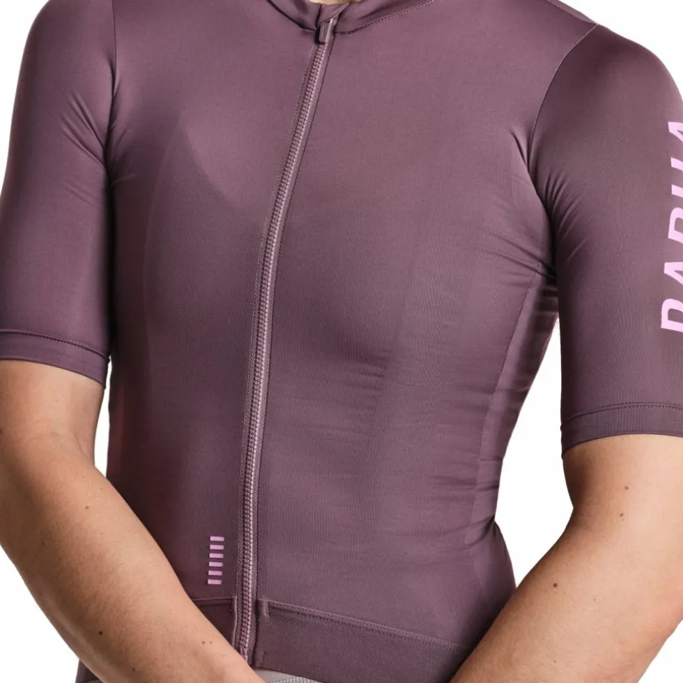 Rapha Pro Team Training Fietsshirt met Korte Mouwen Dames - amethyst/quartz