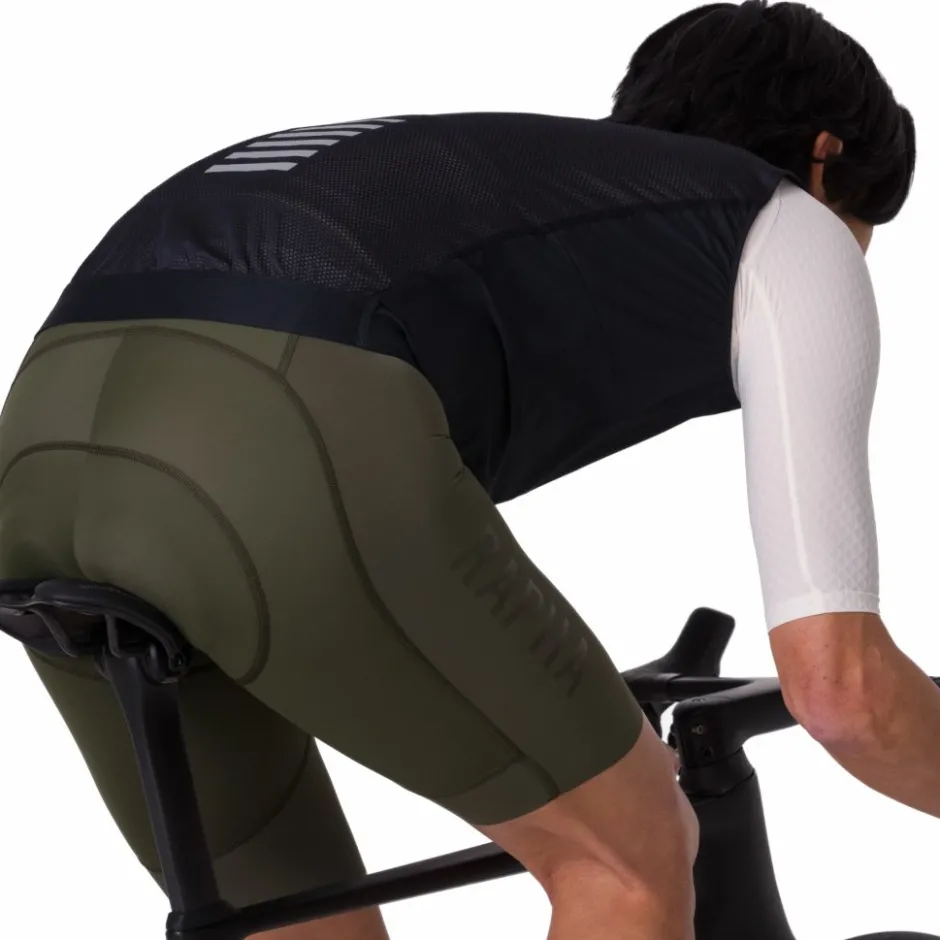Vesten < Rapha Pro Tea Vet Heren - zwart/ziver