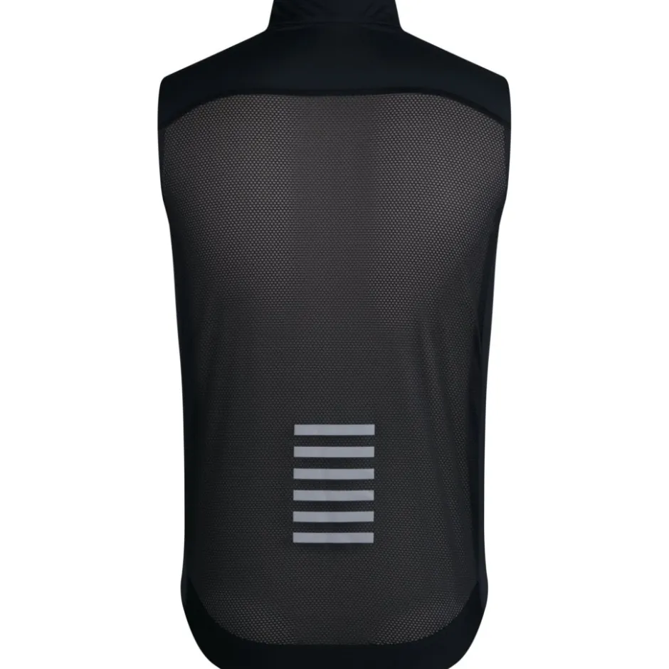 Vesten < Rapha Pro Tea Vet Heren - zwart/ziver