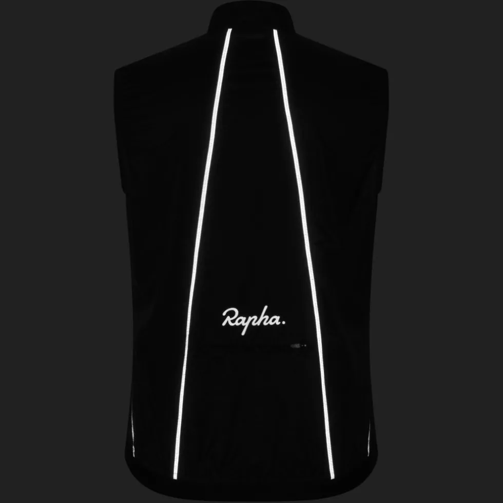 Rapha Windvest Dames - zwart/grijs