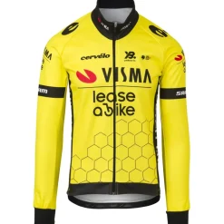 RAPidGEAR Team Visma | Lease a Bike Replica Winter Jack Heren 2025 - geel