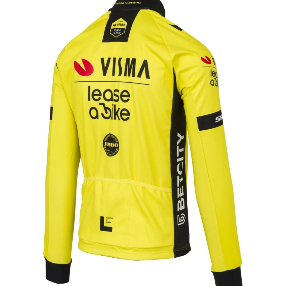 RAPidGEAR Team Visma | Lease a Bike Replica Winter Jack Heren 2025 - geel