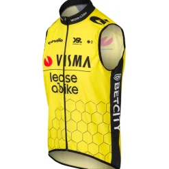 RAPidGEAR Team Visma | Lease a Bike Replica Wind Body Heren 2025 - geel