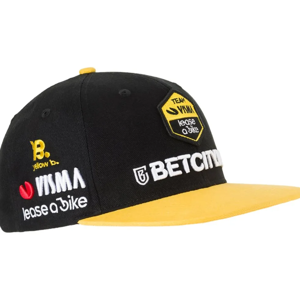 RAPidGEAR Team Visma | Lease a Bike Podium Flat Cap 2025 - zwart