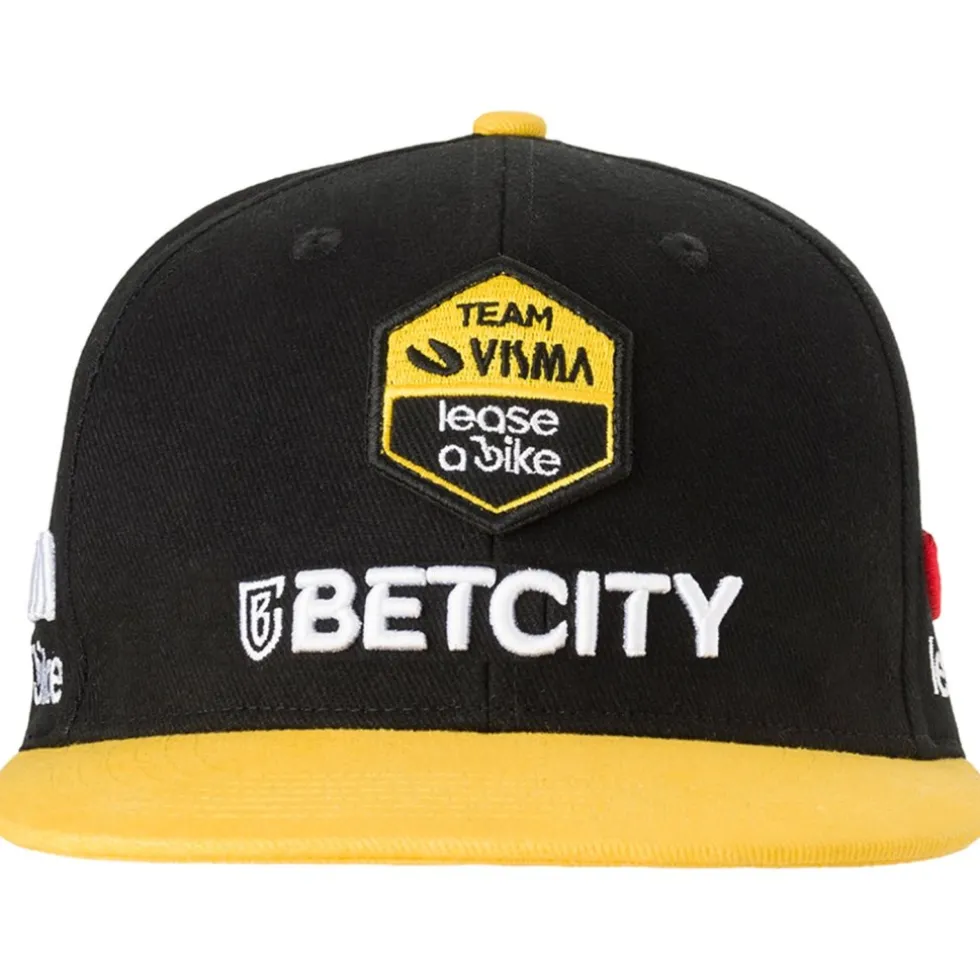 RAPidGEAR Team Visma | Lease a Bike Podium Flat Cap 2025 - zwart