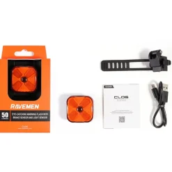 Ravemen CL06 Fietslamp Achteraan - Zwart