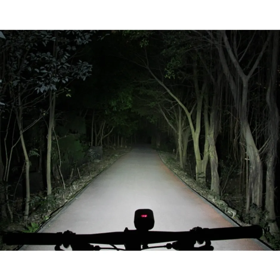Voorlampen|Verlichting < Ravemen PR1400 Fietslamp Vooraan - Grijs
