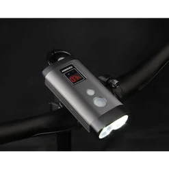 Voorlampen|Verlichting < Ravemen PR2000 Fietslamp Vooraan - Grijs
