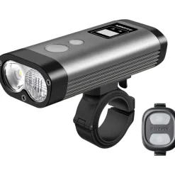 Voorlampen|Verlichting < Ravemen PR2000 Fietslamp Vooraan - Grijs