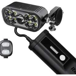 Ravemen XR6000 Fietslamp Vooraan - Zwart