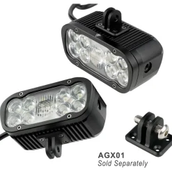 Ravemen XR6000 Fietslamp Vooraan - Zwart