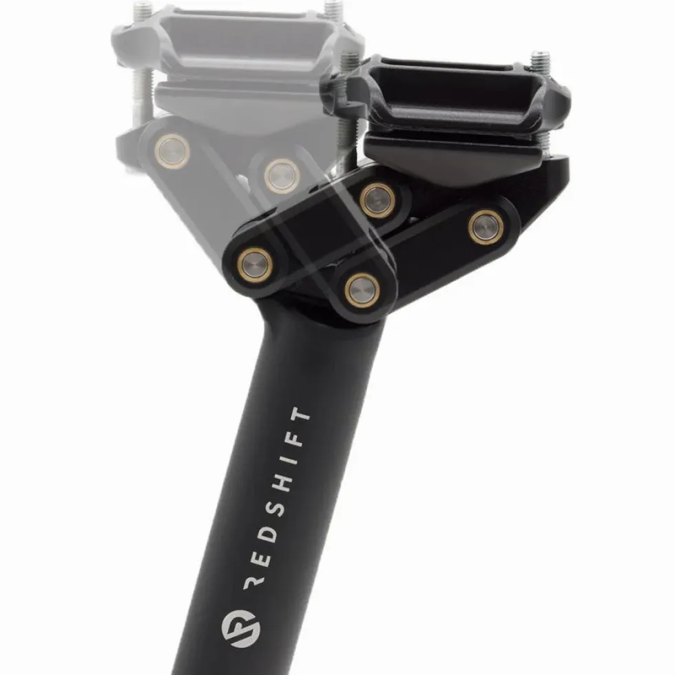 Redshift Dual Position Zadelpen - Ø 27.2mm | 350mm - zwart