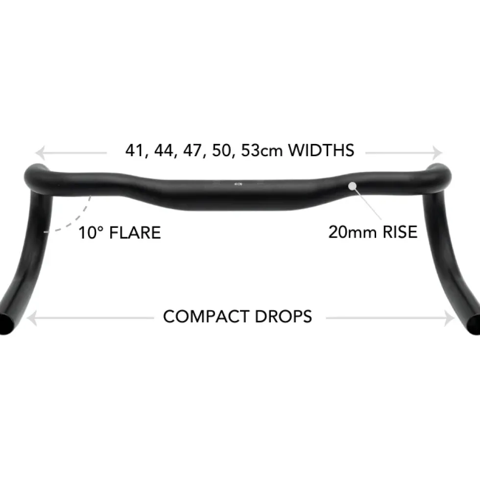 Redshift Kitchen Sink Low Flare Stuur - 31.8 | Gravel - 20mm Rise - 10° Flare