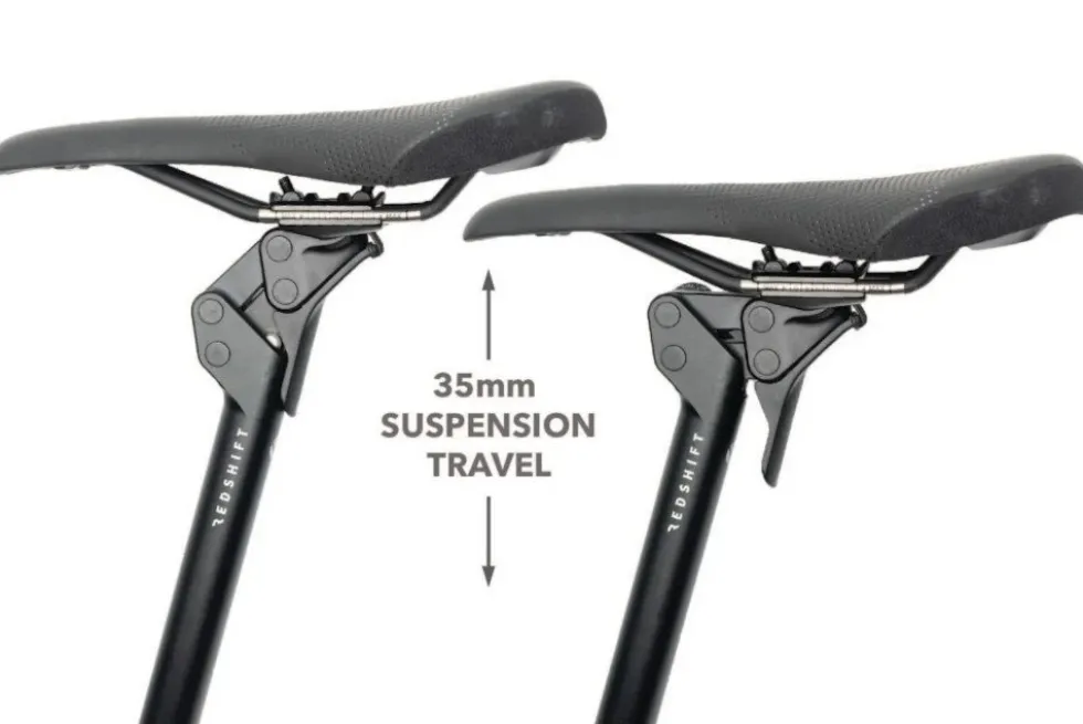 Redshift ShockStop Endurance Verende Zadelpen - Ø 30.9mm | 350mm