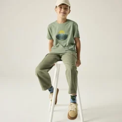 Regatta Bosley T-Shirt Kinderen - Light Sage ZYW