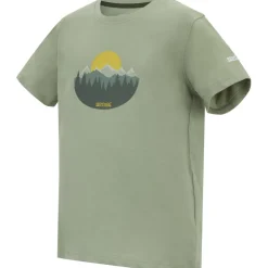 Regatta Bosley T-Shirt Kinderen - Light Sage ZYW