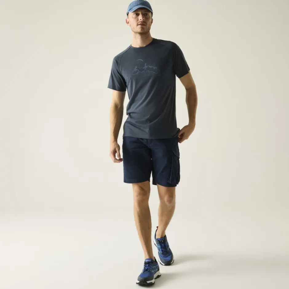 T-Shirts & Tops < Regatta Ecade T-hirt Heren - Night ky ZRK