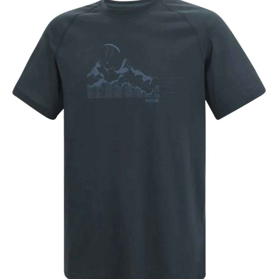 T-Shirts & Tops < Regatta Ecade T-hirt Heren - Night ky ZRK