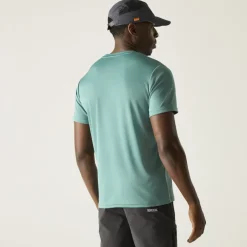 Shirts & Midlayers|T-Shirts & Tops < Regatta Finga ogan T-hirt Heren - Arctic ZV