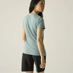 Regatta Fingal Slogan T-Shirt Dames - Ivy Moss C0Q