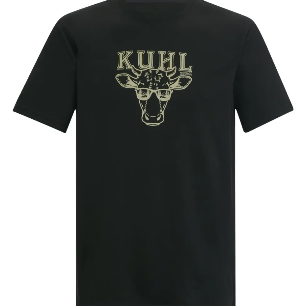 Regatta Fingal Slogan T-Shirt Heren - Black 800