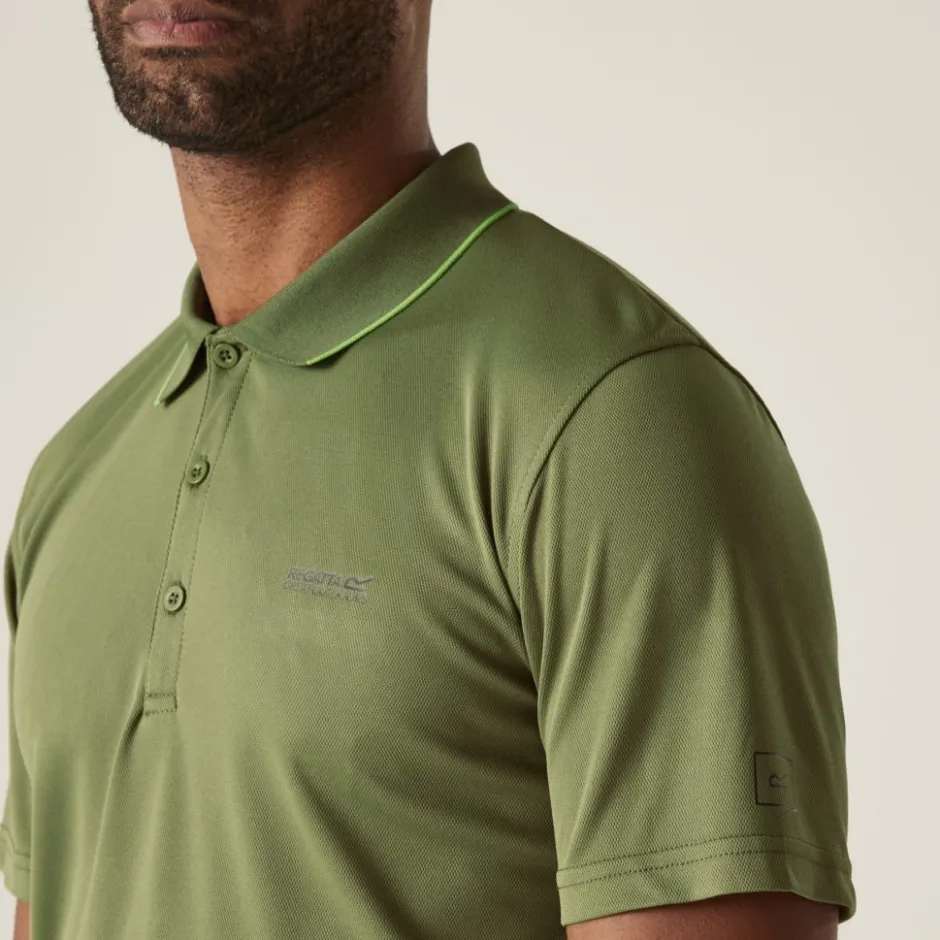 T-Shirts & Tops < Regatta Maverik V Polohirt Heren - Nephrite Green 1W3