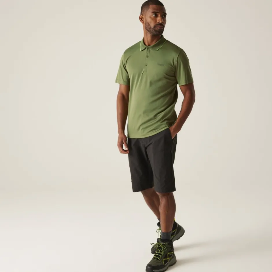 T-Shirts & Tops < Regatta Maverik V Polohirt Heren - Nephrite Green 1W3