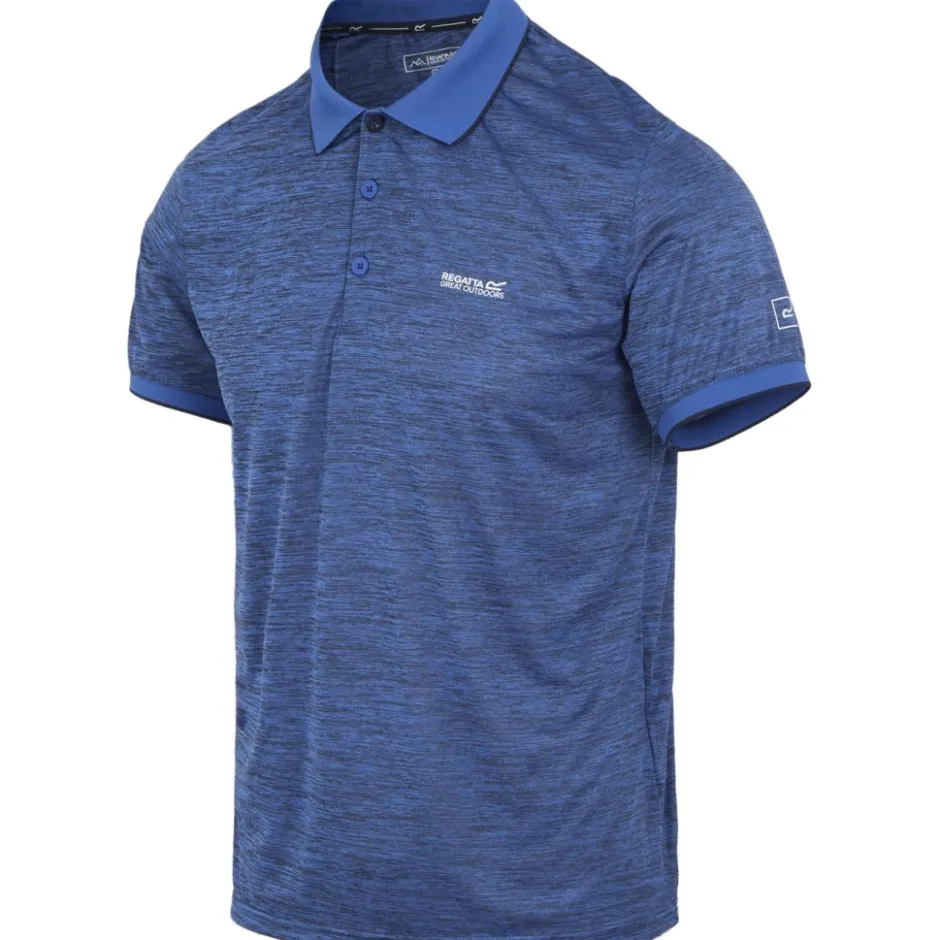 Shirts & Midlayers|T-Shirts & Tops < Regatta Reex II Poohirt Heren - Oypian Bue 8PT