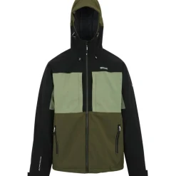 Jassen & Vesten < Regatta Maland Geïsoleerde Jas Heren - Oil Green/Black/Olive Night ZP7