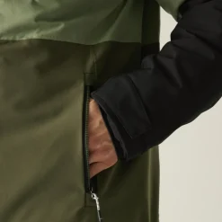 Jassen & Vesten < Regatta Maland Geïsoleerde Jas Heren - Oil Green/Black/Olive Night ZP7