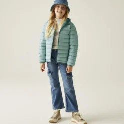 Jassen & Vesten < Regatta Marizion Jas met Capuchon Kinderen - Green Haze ZU6