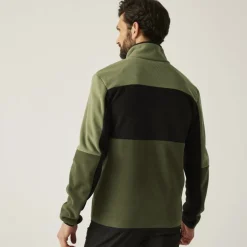 Regatta Ormont Fleece Jas Heren - Oil Green/Black/Olive Night ZP7