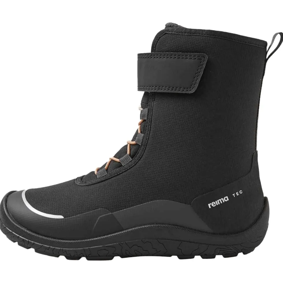 Reima Talvella Barefoot Winterlaarzen Kinderen - zwart 9990