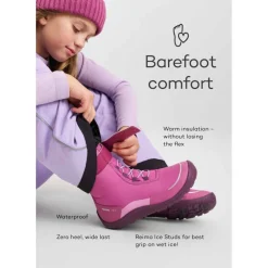 Reima Talvella Barefoot Winterlaarzen Kinderen - navy 6980